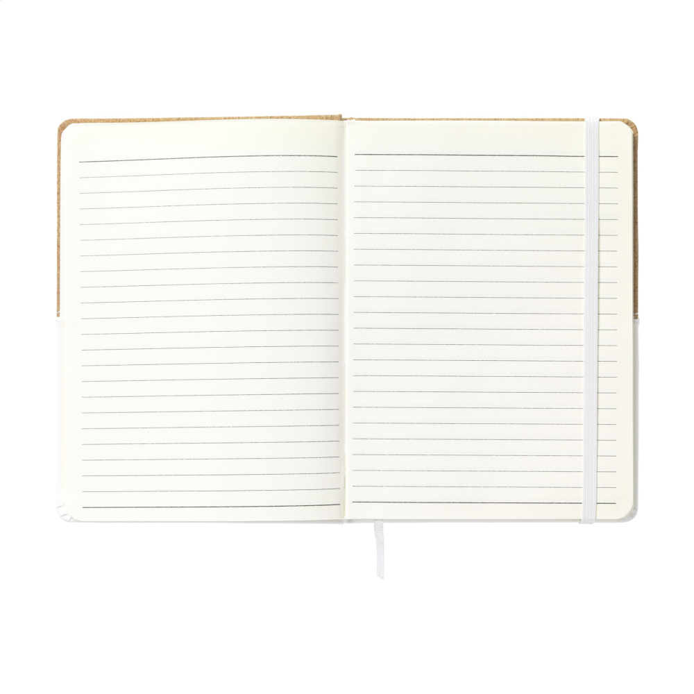 Logo trade corporate gifts picture of: Journal Cork Paper Notebook
