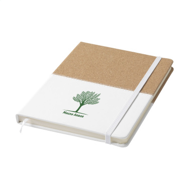 Logo trade advertising product photo of: Journal Cork Paper Notebook