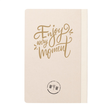 Logotrade promotional gift image of: Sugarcane Paper Notebook A5