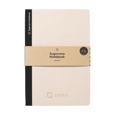Logo trade promotional giveaways picture of: Sugarcane Paper Notebook A5