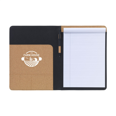 Logo trade promotional giveaways image of: Eco Conference Cork A4 document folder