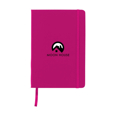 Logotrade promotional giveaway picture of: BudgetNote A5 Blanc Paper notebook
