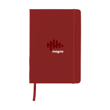 Logo trade business gifts image of: BudgetNote A5 Blanc Paper notebook