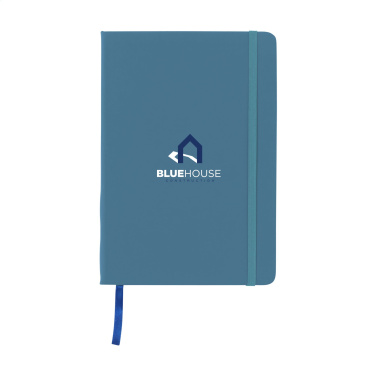 Logotrade promotional gift image of: BudgetNote A5 Blanc Paper notebook