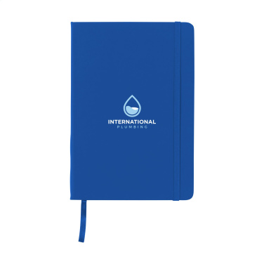 Logotrade promotional product picture of: BudgetNote A5 Blanc Paper notebook