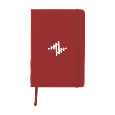 Logotrade promotional giveaways photo of: BudgetNote A5 Lines Paper Notebook