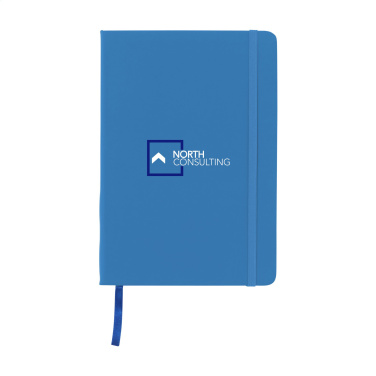 Logo trade promotional gifts picture of: BudgetNote A5 Lines Paper Notebook