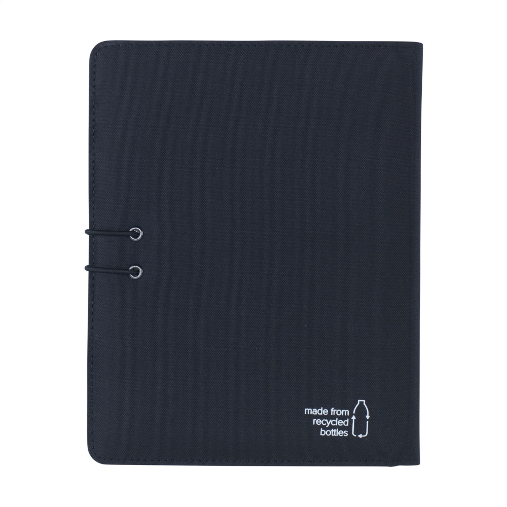 Logo trade promotional merchandise photo of: Quest Portfolio RPET A5 document folder