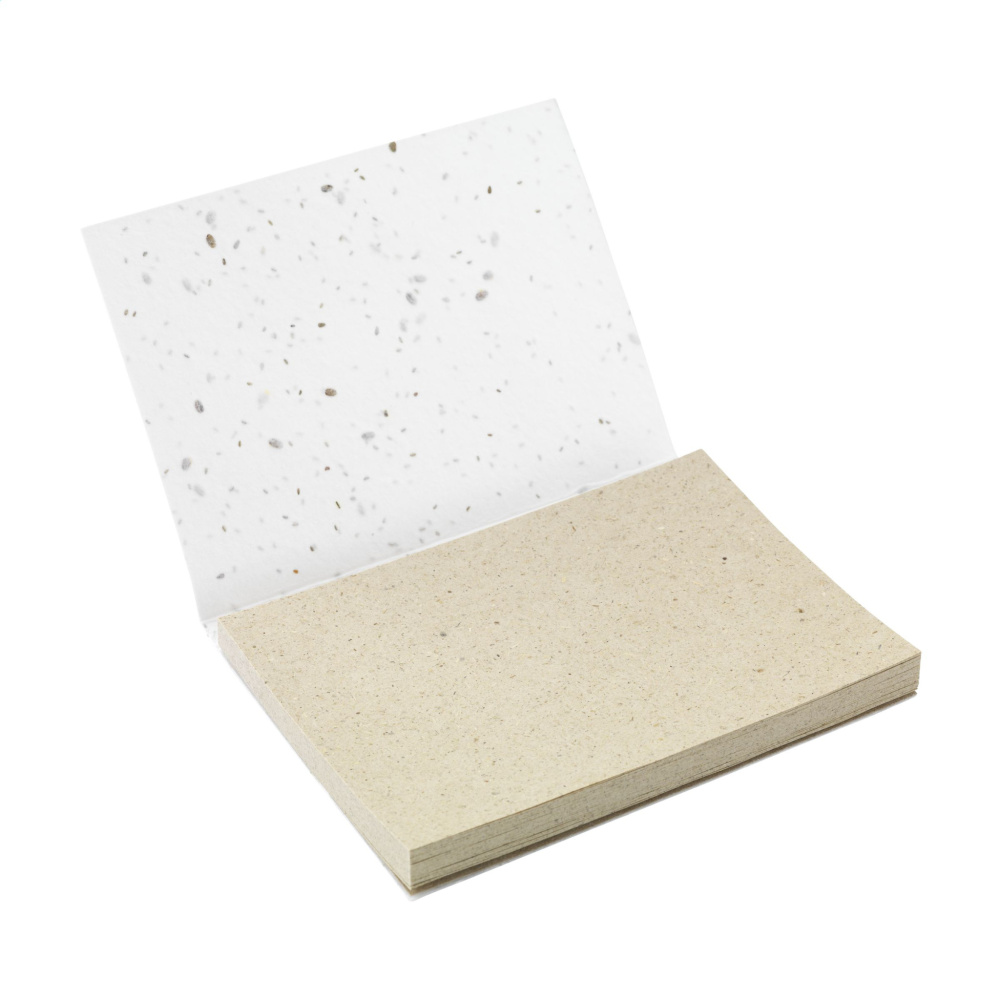 Logotrade promotional merchandise photo of: Seed Paper Sticky Notes memo pad