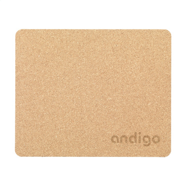 Logo trade promotional gifts image of: Lisbao Cork Mousepad