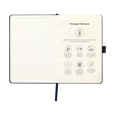 Logo trade business gifts image of: Pineapple Paper Notebook A5