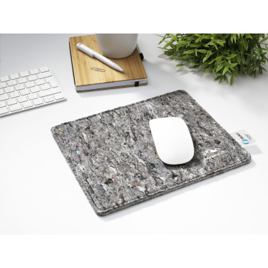 Logotrade promotional products photo of: Wolkat Tangier Recycled Textile Mousepad