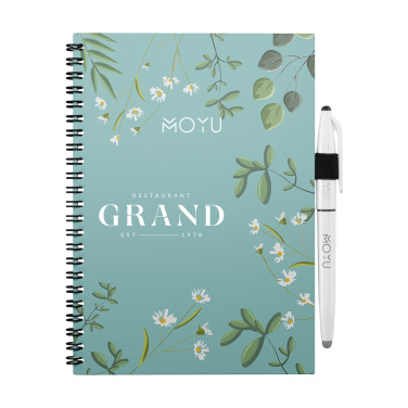 Logotrade promotional item picture of: MOYU Erasable Stone Paper Notebook Custom SoftCover