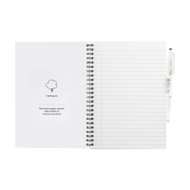 Logotrade business gifts photo of: MOYU Erasable Stone Paper Notebook Custom SoftCover