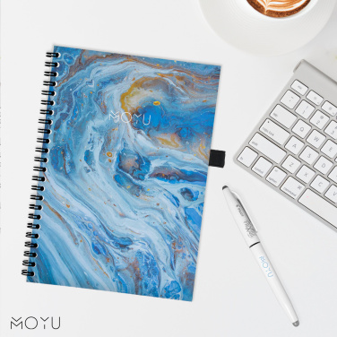 Logotrade promotional giveaway picture of: MOYU Erasable Stone Paper Notebook Custom SoftCover