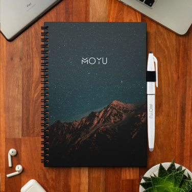Logotrade promotional products photo of: MOYU Erasable Stone Paper Notebook Custom SoftCover