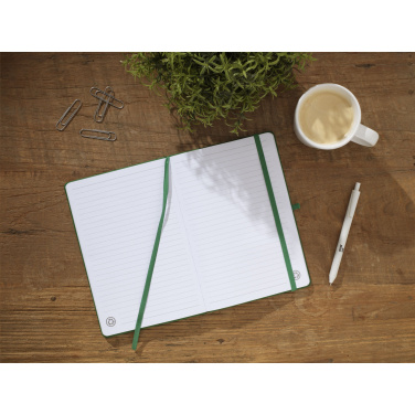 Logotrade promotional product image of: Recycled GRS PU Paper Notebook A5