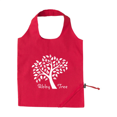 Logo trade promotional giveaways image of: Strawberry Cotton (135 g/m²) foldable bag