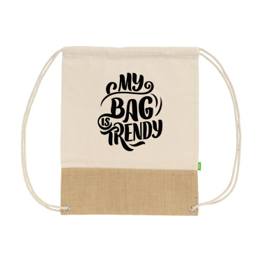 Logotrade promotional items photo of: Combi Organic Backpack (160 g/m²)