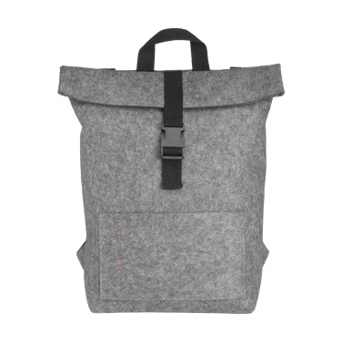 Logo trade advertising products picture of: Nolan GRS RPET Felt backpack