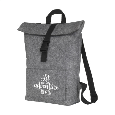 Logotrade promotional item image of: Nolan GRS RPET Felt backpack