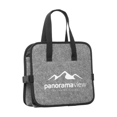 Logo trade promotional merchandise image of: Trunk GRS RPET Felt Organiser Cooler bag