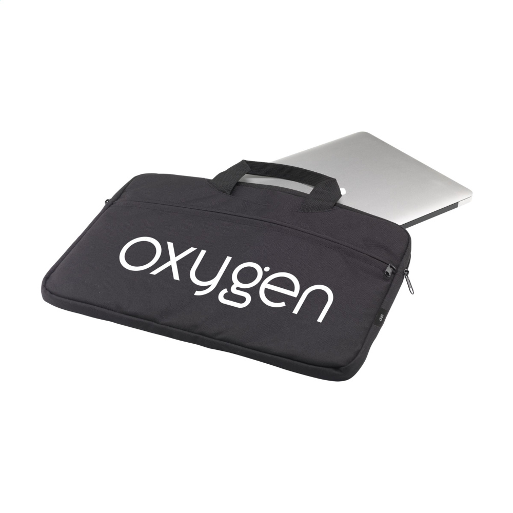 Logo trade business gift photo of: Oliver 15.6 inch RPET Laptop Sleeve