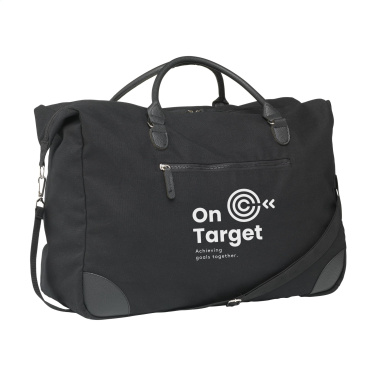 Logo trade advertising products image of: Denver Duffle Recycled Canvas travelling bag