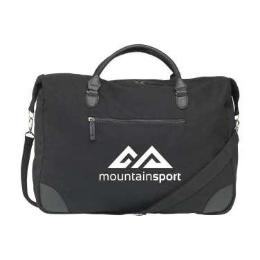 Logo trade promotional merchandise photo of: Denver Duffle Recycled Canvas travelling bag