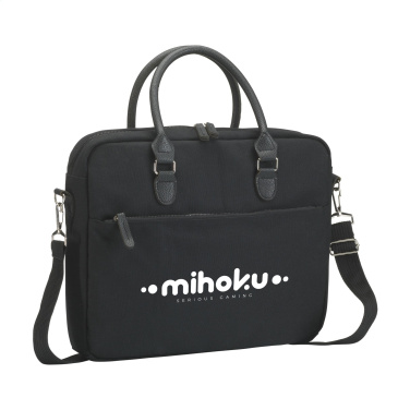 Logo trade promotional item photo of: Denver Recycled Canvas 15.6-inch laptop bag