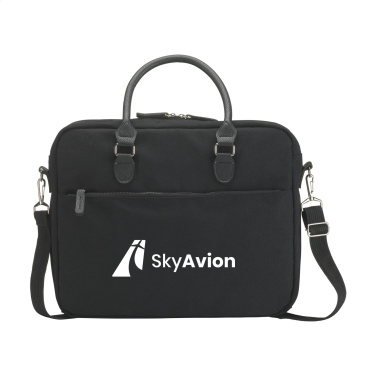 Logo trade promotional gifts picture of: Denver Recycled Canvas 15.6-inch laptop bag