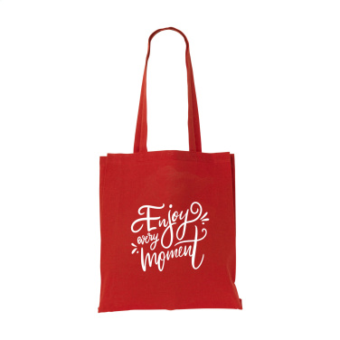 Logo trade promotional item photo of: Colour Square Bag GRS Recycled Cotton (150 g/m²)
