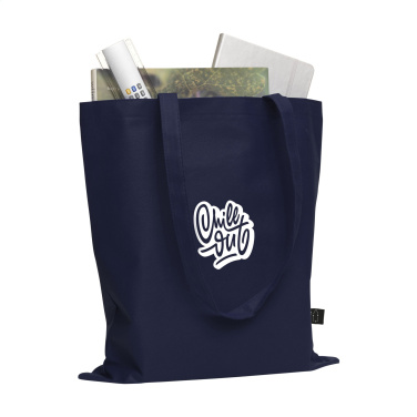 Logo trade promotional merchandise photo of: Shopper GRS RPET (80 g/m²) shopping bag