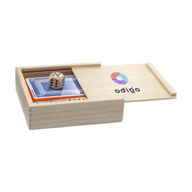 Logo trade advertising products image of: Dice & Play game