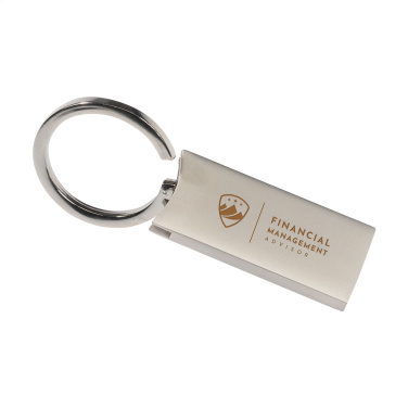 Logo trade promotional giveaway photo of: StraightKey key ring