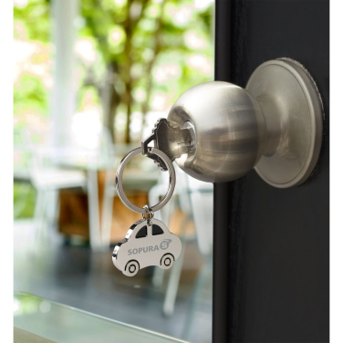 Logo trade promotional gifts image of: Cars key ring
