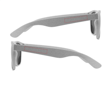Logo trade advertising product photo of: Malibu Eco Wheatstraw sunglasses