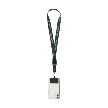 Logotrade advertising product picture of: Lanyard Promo Complete Sublimatie RPET 2 cm with Patch