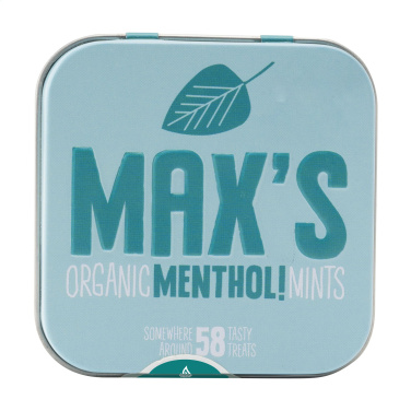 Logo trade business gifts image of: Max's Mints Organic Menthol Mints