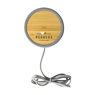 Logotrade advertising products photo of: Lidos Stone ECO 10W Wireless Charger