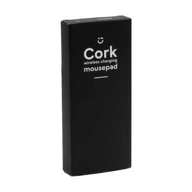 Logotrade business gift image of: Cork Wireless Charging Mousepad