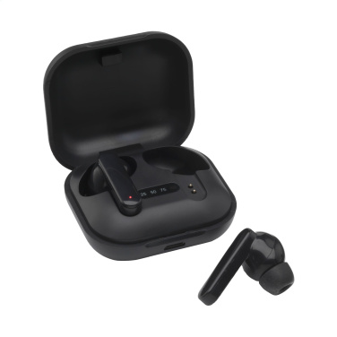Logo trade promotional gift photo of: Aron TWS Wireless Earbuds in Charging Case