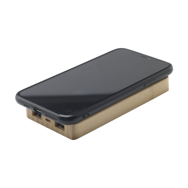 Logotrade promotional giveaways photo of: Solar Powerbank 8000+ Wireless Charger