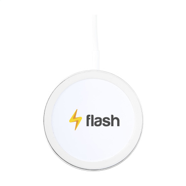 Logo trade promotional gift photo of: Force MagSafe 10W Recycled Wireless Charger