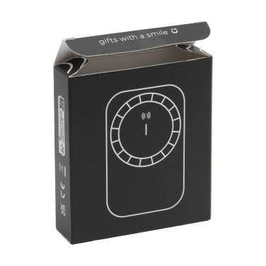 Logo trade corporate gift photo of: Force Magnetic RCS Recycled Wireless Powerbank 5000