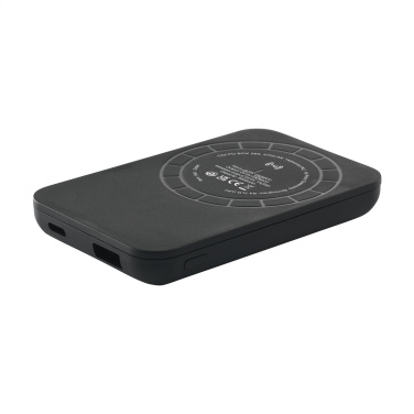 Logotrade advertising product image of: Force Magnetic RCS Recycled Wireless Powerbank 5000