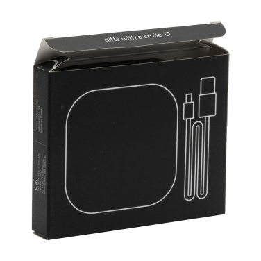 Logo trade promotional gift photo of: Bamboo Wireless Charger 15W
