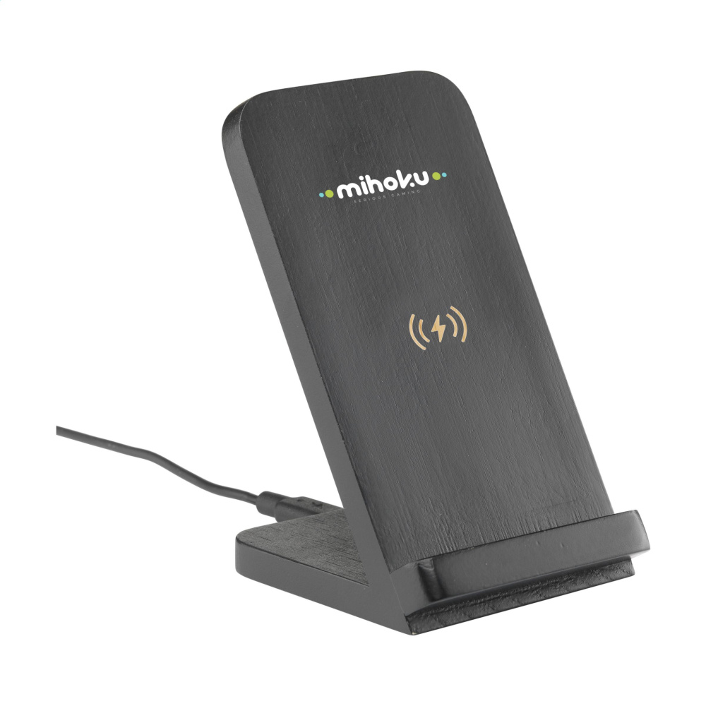 Logo trade business gift photo of: Baloo Wireless Charger Stand 15W