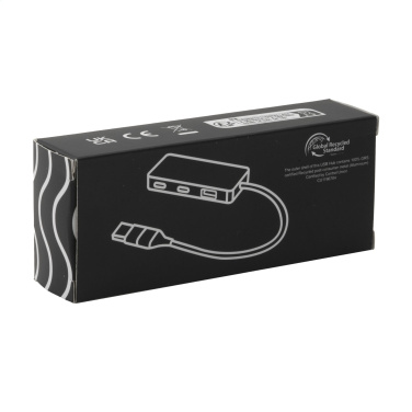Logotrade promotional merchandise photo of: Tecco GRS Recycled Alu USB Hub