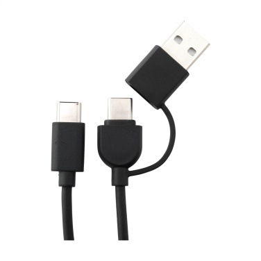 Logo trade corporate gift photo of: TriCharge RCS  Recycled PU Wireless Charger